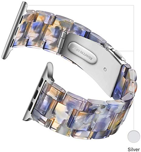 Image of Light House Apple Watch Bands-Fashion Lightweight Resin iWatch Bands for Women Men 38mm /40mm /41mm /42mm(Series 11 10), 49mm /46mm /45mm /44mm /42mm(S 3 2 1), Compatible with Apple Watch Series 11 SE 10 9 8 7 6 5 4 3 Ultra