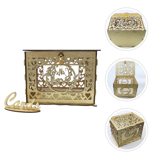 Caja para tarjetas de felicitación en mesas de boda y fiestas de cumpleaños 8