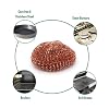 Pine-Sol Heavy-Duty Copper Coated Scrubbers - Premium Scrub Sponges for Cast Iron Pans, Stainless Steel Cookware, Oven Racks, and Grills, 4 Pack #2