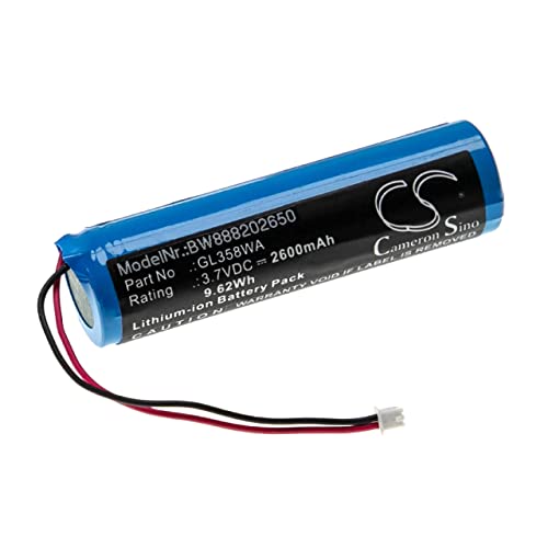 vhbw batteria compatibile con DJI Phantom 3 Standard Remote Controller controller per drone, telecomando (2600mAh, 3,7V, Li-Ion)