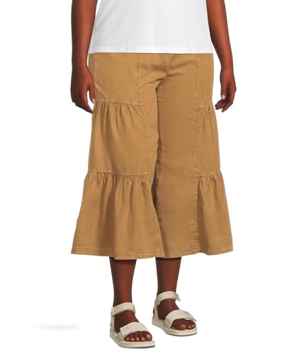 XCVI Women's Linen Side-Tier Palazzo2