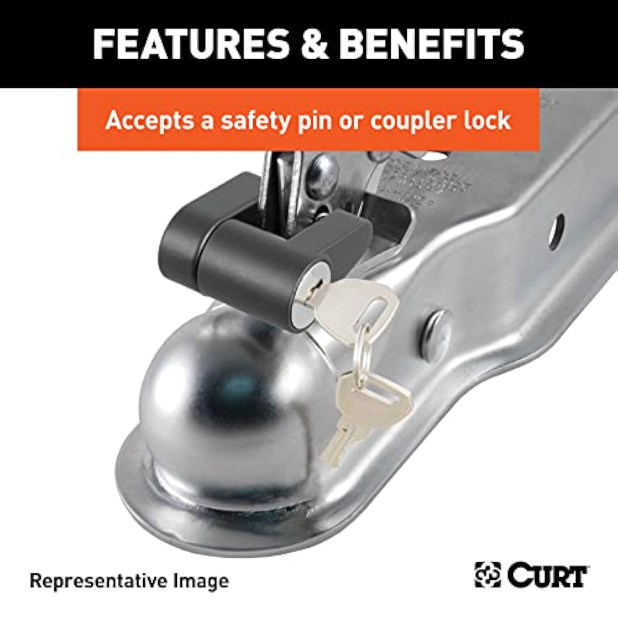 25100 Posi-Lock Coupler for Trailers