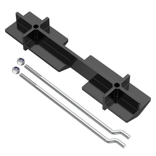 DRIVE UP Golf Cart Battery Hold Down Plate with rods kit for EZGO 1994-up 70045G01, 01101-G01 (1 Pcs Hold Down Plate and Rod Kit)