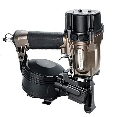 7 Year Warranty - Carpenter Air Tools CCN45 7/8 inch to 1 3/4 inch 15 Degree Pneumatic Coil Roofing Nailer