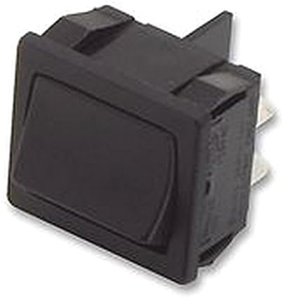 ROCKER SWITCH DPDT BLACK Switches Rocker