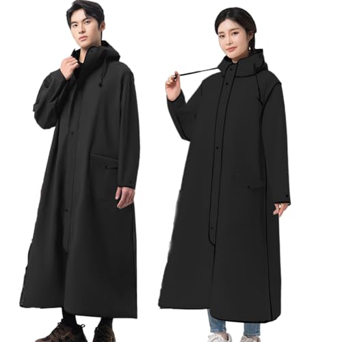 [Formemory] レインコート バイク 自転車 大きいサイズ レインウェア レインポンチョ ロング ポンチョ 男女兼用 リュック対応 通勤通学 カッパ 雨合羽 防水防風 雨具 梅雨対策 豪雨対応 軽量