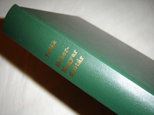 Hebrew - Hungarian Dictionary / Heber - Magyar Szotar / by Pollak Kaim / This is a REPRINT Edition / Original was printed in 1881