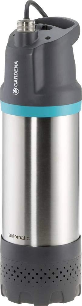 Gardena Tauch-Druckpumpe 6100/5 inox automatic: Automatische Tauchdruckpumpe mit 6100 l/h Fördermenge, mit Schmutzfilter, geräuscharmer Betrieb, integrierte Trockenlaufsicherung (1773-20)