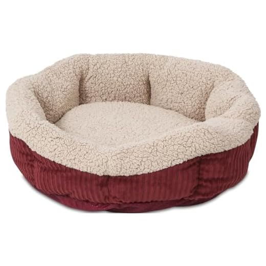 Self-Warming Round Bed for Small Pets