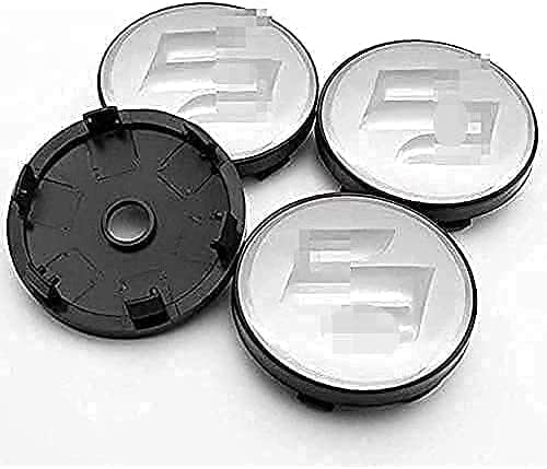 DHNBKLS Radnabenkappen 4-tlg 75mm - ABS Radkappen Wasserdicht Für Auto Felgen