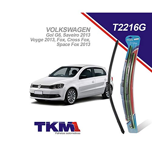 Palheta Limpador Parabrisa Específica T2216G VW Gol Saveiro Voyage/UN / TKM1