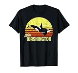 Washington Orca Killer Whale Puget Sound Marine Biologist T-Shirt