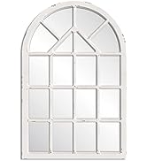 Amazon.com: Barnyard Designs 24x40 Windowpane Wood Farmhouse Wall ...