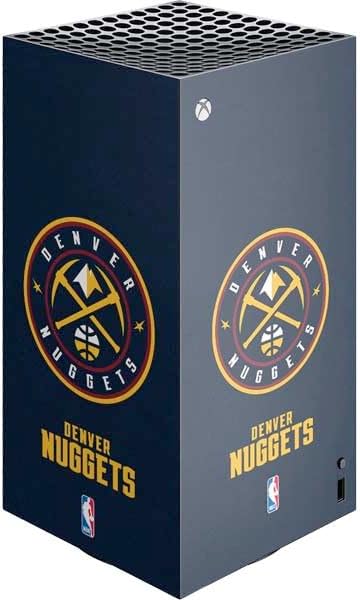 Skinit Decal Gaming Skin Compatible with Xbox Series X Digital Edition Console - Officially Licensed NBA Denver Nuggets Hardwood Classics Design