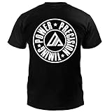Dynamix Athletics T-Shirt PPT Schwarz - Thaiboxen Kickboxen MMA Kampfsport Shirt für Herren (XXL)