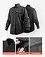 VEVOR Unisex Flammhemmende Schweißerjacke für Männer und Frauen, Schwarz, Medium/Large