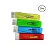 Vivid Orabush Foldable Travel Toothbrush Easy To Take for Travelling, Assorted Colors, Orabrush FreshNGo, by Vivid (12 Pack)