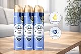 Glade Aerosol Air Freshener Spray, CLEAN LINEN, 300ml (Pack of 3) – Instant Odour Eliminator for Home and Office – Infused with Essential Oils – TrueScent Technology for Long-Lasting Freshness - Image 5