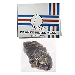 Picato Pearl Lot de 12 médiators fins Marron - Les Beatles, Paul McCartney, John Lennon, RIngo Starr, George Harrison Picato Pearl Lot de 12 médiators fins Marron – Image 2