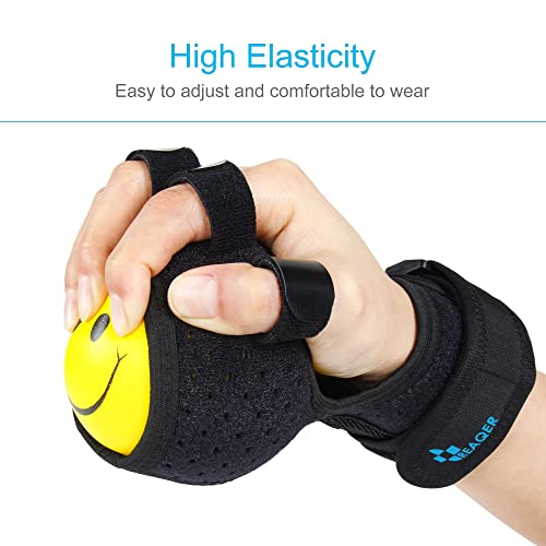 REAQER Grip Strength Ball Finger Device Training Equipment Anti-Spasticity Ball Splint Finger Orthosis for Hand Functional Impairment/Hemiplegia/Stroke - Image 5