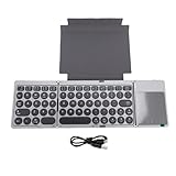 Clavier pliable portable : clavier pliable portable ultra fin pour une expérience de frappe précise.Ce clavier compact peut être facilement plié et transporté dans votre poche ou votre sac, occupant un minimum de place.