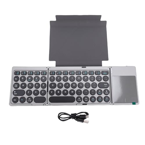 Teclado inalámbrico portátil con panel táctil que soluciona la escritura lenta en tablet 1