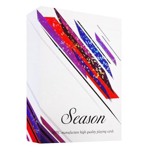 Baraja de cartas para póker Winter Cardistry PVC