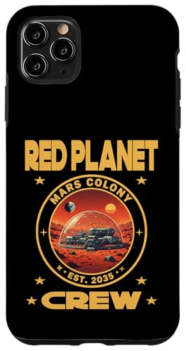 Red Planet Mars Colony Crew Est. 2035 �F���T�� �X�}�z�P�[�X iPhone 11 Pro Max �p