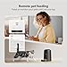 PETLIBRO Automatic Cat Feeder, Wi-Fi Rechargeable Cats Food Dispenser Battery-Operated with 30-Day Life, AIR 2.4G Wi-Fi Timed Pet Feeder for Cats & Dogs, 2L Auto Cats Feeder, Black
