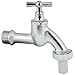 Produktbild VARIOSAN Auslaufventil 14399, 3/4", matt, verchromt, mit Schlauchverschraubung und Knebel-Oberteil