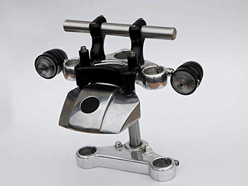 モ*カ様 ミスミエンジニアリング製 ヘッドライトロア＆メーターマウント Amazon | ミスミ ヘッドライトロア&メーターマウント カラー:シルバー