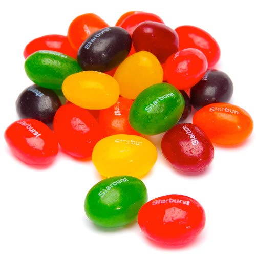 RiverFinn Starburst Original Jelly Beans ( 54 Oz./3.3 Lbs.) In a Resealable Jar - Great for Easter Baskets, Egg Hunts, Gifts, Baking, Candy Bowls & Buffets, Movie Nights & More!