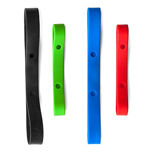 Grifiti Bands Pen Pencil Stylus Loop 6 and 9 Inch 4 Pack Assorted Colors Silicone Rubber Notebook Notepad Journal Case Strap Holder