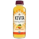 KEVITA Mango Coconut Cleansing Probiotic, 15.2 Ounce (Pack of 6)