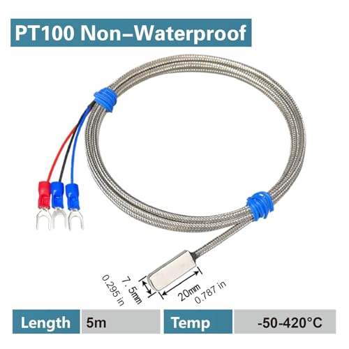Sensor RTD PT100 plano industrial que soluciona desajustes térmicos en HVAC 2