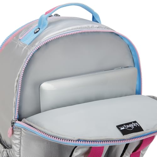 Image of Kipling Women's Seoul Extra Large 17 inch Laptop Backpack, Durable, Roomy with Padded Shoulder Straps, Built-In Protective Sleeve