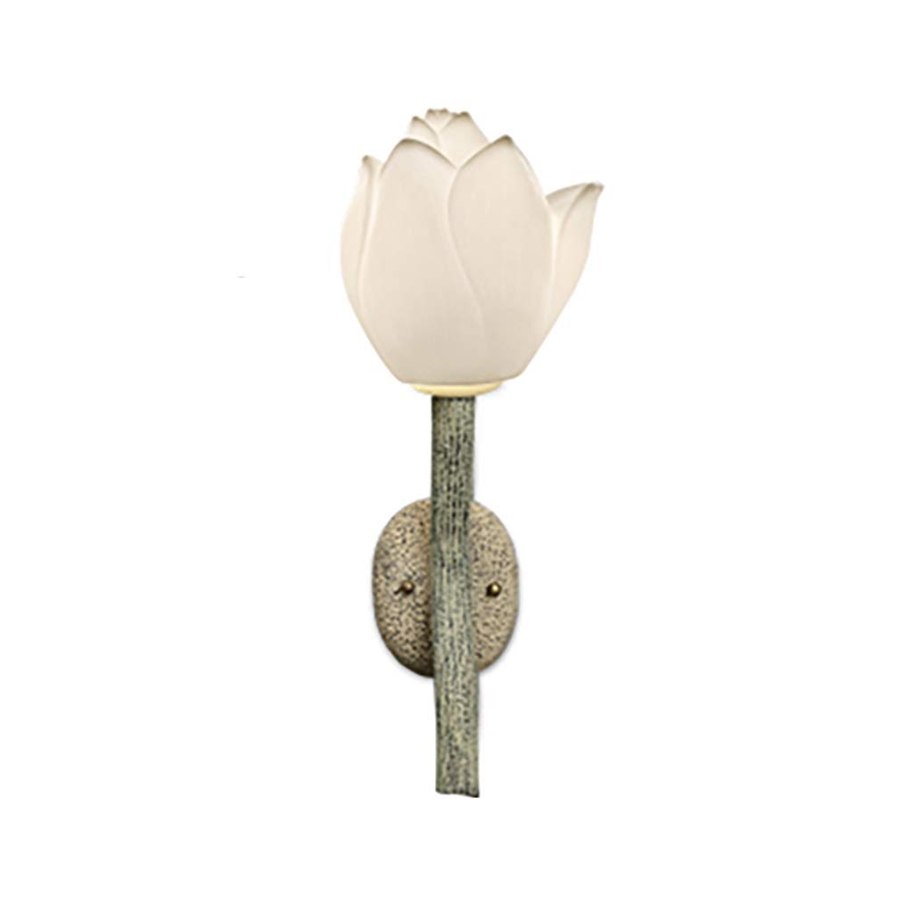 Résine Wall Lamp coloris A : applique murale au design contemporain