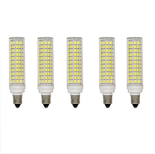 Bombillas LED de maíz E11, luces LED de maíz de 13 W 300 lm E11 T 134 Cuentas LED SMD 2835 Blanco cálido Blanco 220-240 V (paquete de 5),Warmwhite