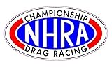 (Set of 3) NHRA Championship Drag Racing Version 2 Printed Decal Sticker - Sticker Graphic - Auto, Wall, Laptop, Cell, Truck Sticker for Windows, Cars, Trucks
