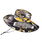 Sun Hat Men Women Summer UV Protection Wide Brim Beach Hat Waterproof Hat Foldable Fishing Hat with