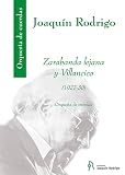 RODRIGO - Zarabanda Lejana y Villancico para Orquesta de Cuerda (Partitura y Partes)