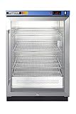 Summit Appliance PTHC65G Single Chamber Passive Heating Blanket Warmer with Glass Door, Stainless Steel...