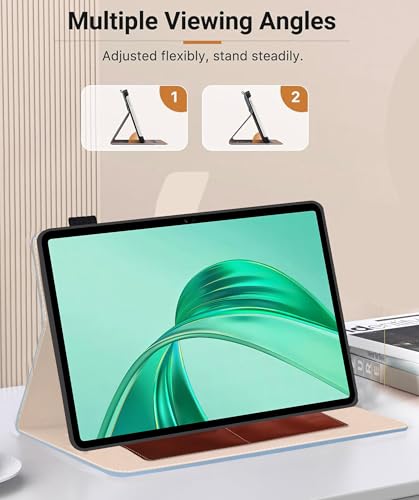 Image of TGK Flip Case Cover for Honor Pad X8a 11 inch Tablet with Stylus Holder (Sky Blue)