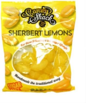 Candy Shack Sugar Free Sherbert Lemons 120g (Pack of 3)