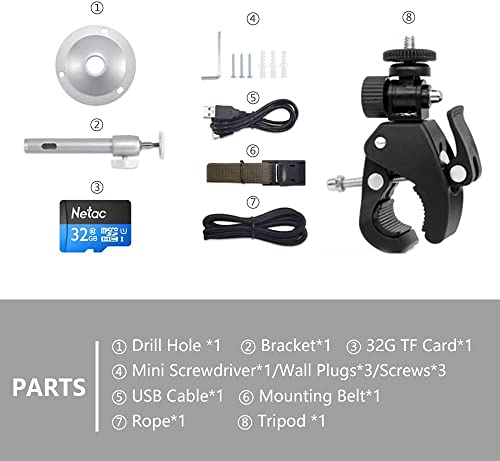 Hudakwa Hd 1080P Time-Lapse Camera With Starlight Lens, Flexible Schedule, Automatically Post-Production, Pro Waterproof Video Camcorder For Starry Sky/Plant Growth/Outdoor Record/Work Construction #TOP6