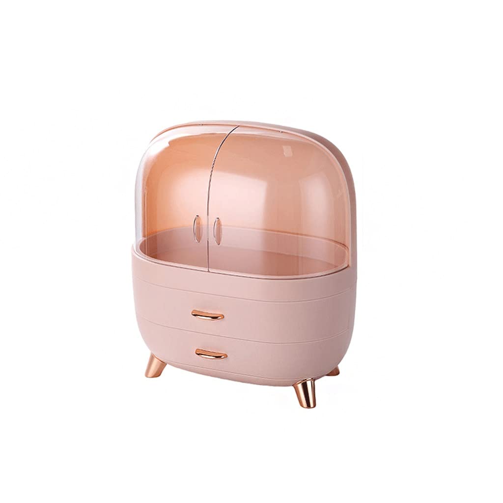 Organisateur de maquillage élégant et grand rack de rangement pour cosmétiques précieux