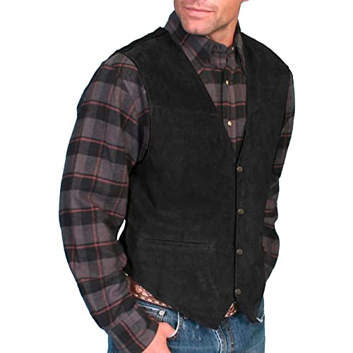 Generisch Ärmellose Trachtenweste Leichte Herren Westen Elegant Dünne Reitweste Sportlich Bequeme Vest Männer Cargo Gilet Business Outdoor