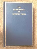 The Oxford book of Regency verse 1798-1837 B000HHBTME Book Cover