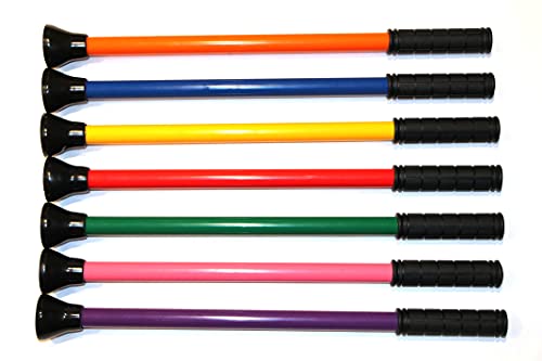 The Lucky Golf Ball Pickup Stick - a 25 Inch Suction Cup Golf Ball Retriever for Retrieving Golf Balls in Scrambles, Mulligans, and Practice Sessions While Remaining Seated in The Golf Cart (Green)