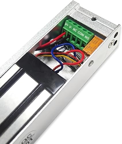 Verrou électromagnétique 280 kg avec LED pour contrôle d'accès sécurisé